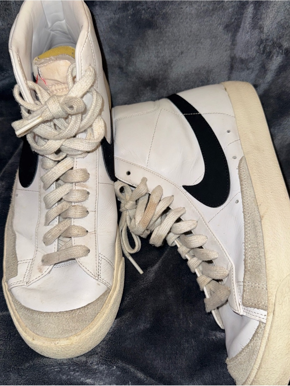 Nike Mens Blazer Mid 77 Vintage Athletic Shoes Sneakers Size 11 BQ6806-100 - Picture 5 of 10